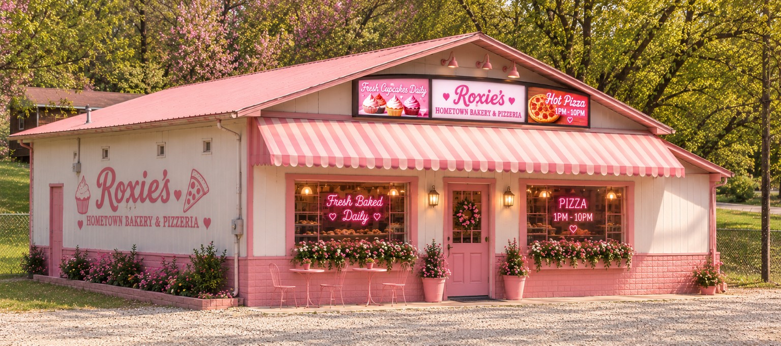 Concept rendering of the future Roxie's Place storefront